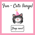 fun cats birthday large
