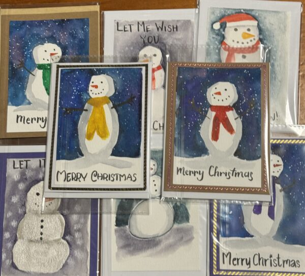 Snowmen cards