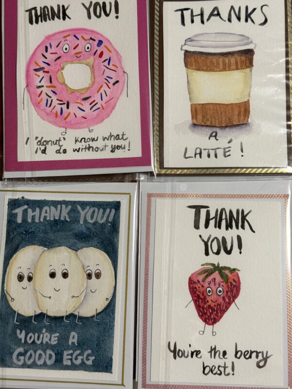 pun thank you cards