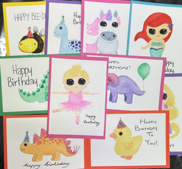 large birthday cards for kids