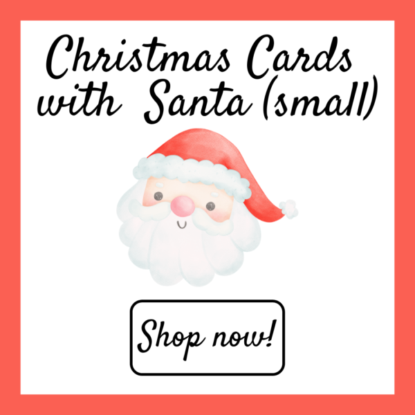 Christmas Cards - Santa - Small