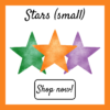birthday cards with stars (small)