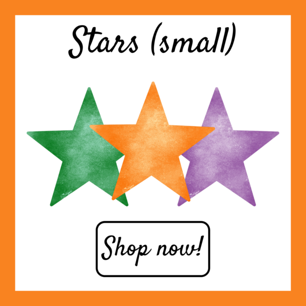 birthday cards with stars (small)