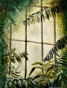 ”The Conservatory” - Misty Greenhouse